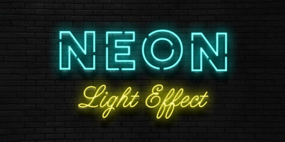 Realistic Neon Sign Effect