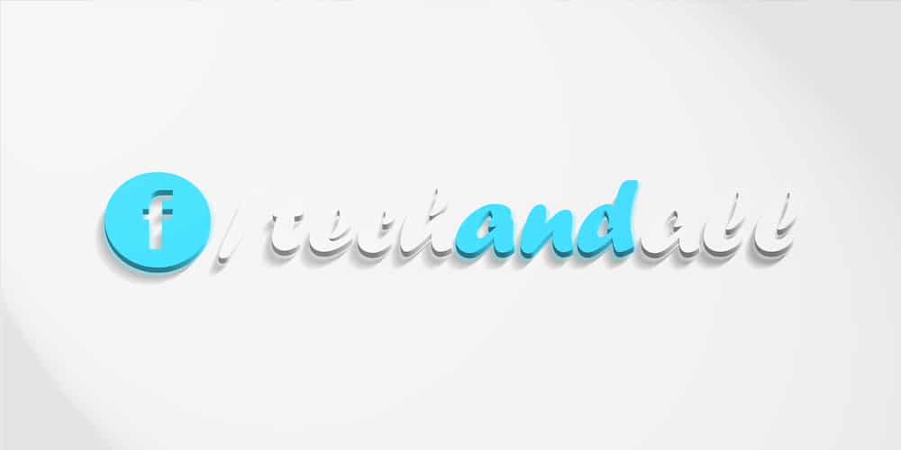 Latest Free Photoshop Text Styles & Effects 190 Smart 3D Text Effect PSD