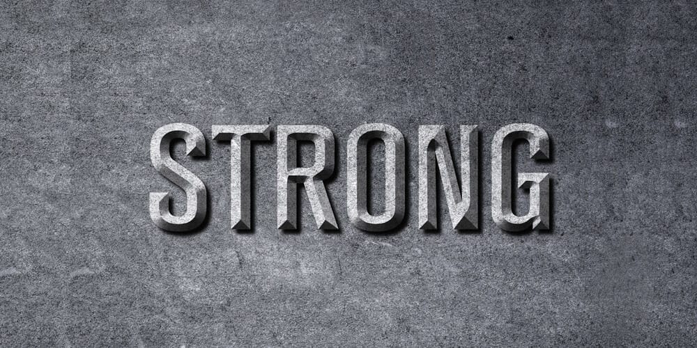Latest Free Photoshop Text Styles & Effects 43 Strong Photoshop Text Effect
