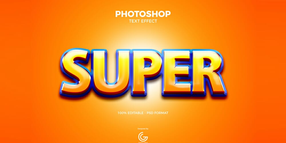 Super Photoshop Text Effect