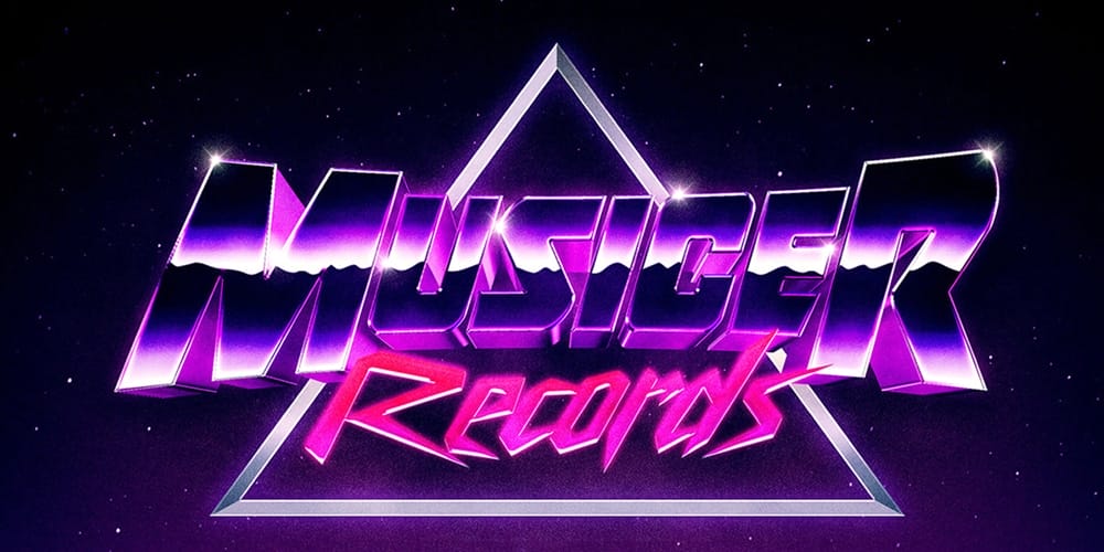Latest Free Photoshop Text Styles & Effects 107 Synthwave 80s Text Effect