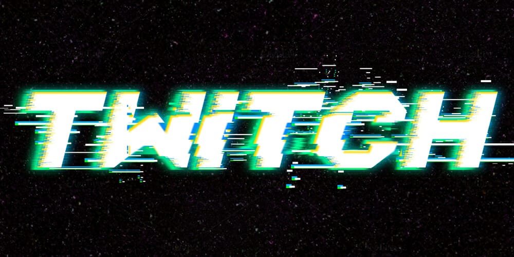 Latest Free Photoshop Text Styles & Effects 118 Twitch Text Effect