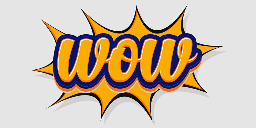 Latest Free Photoshop Text Styles & Effects 107 WOW 3D Photoshop Text Effect