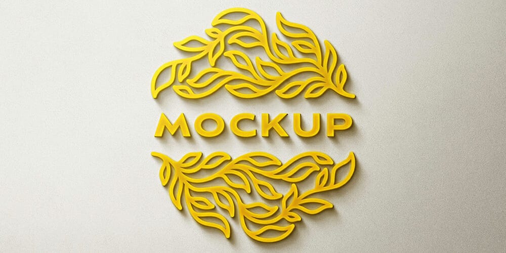 Latest Free Photoshop Text Styles & Effects 5 Yellow Light Text Effect
