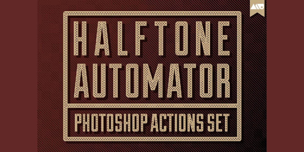 halftone automator photoshop actions