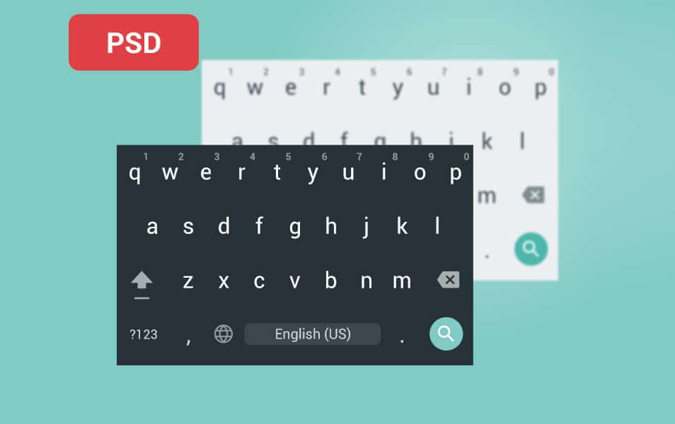 Android Material Design Keyboard for Nexus4