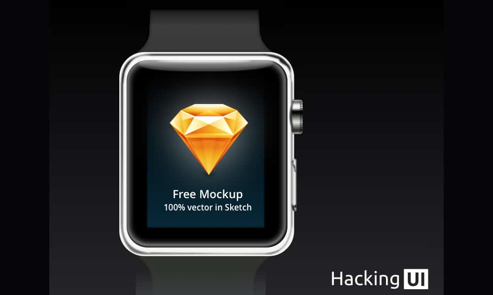 Apple Watch Vector Mockup