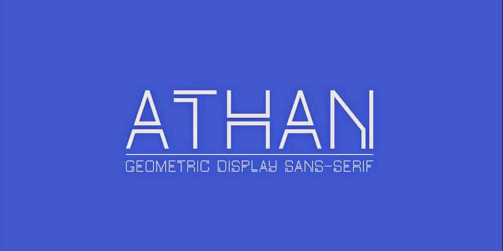 Athan Typeface