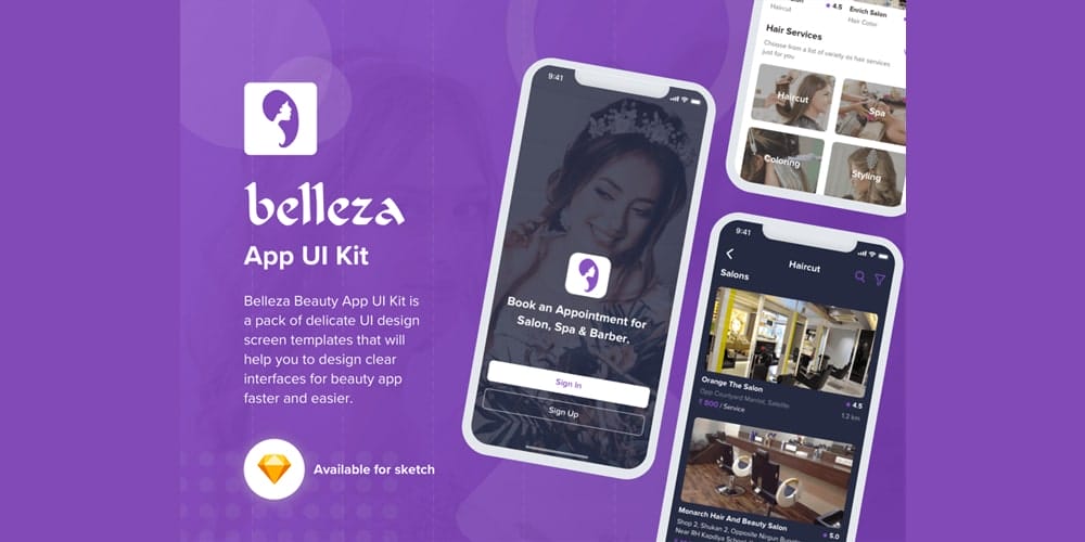 Belleza Beauty Salon App