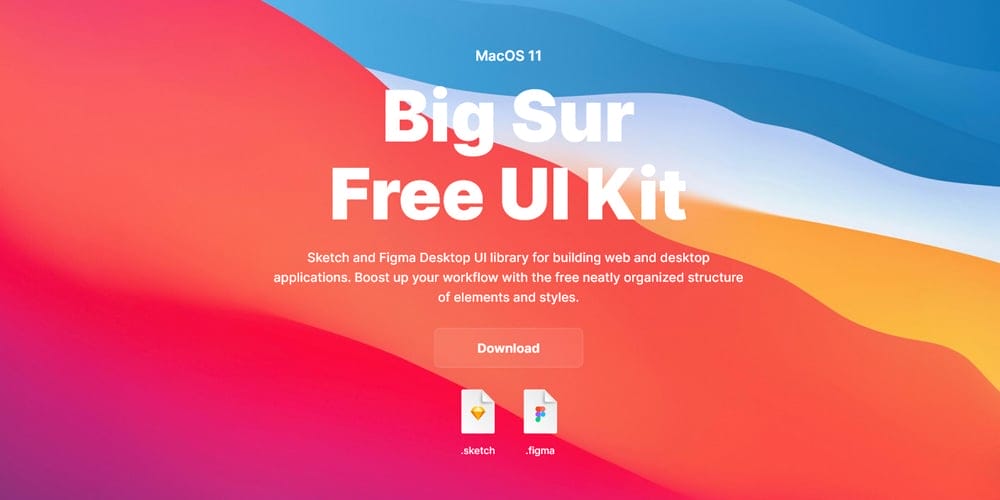 Big Sur UI Kit