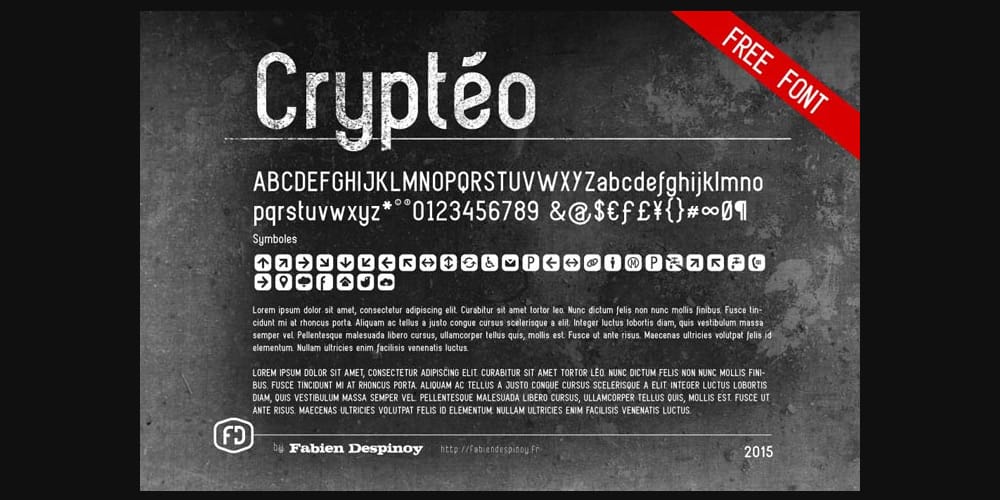 Crypteo Free Font
