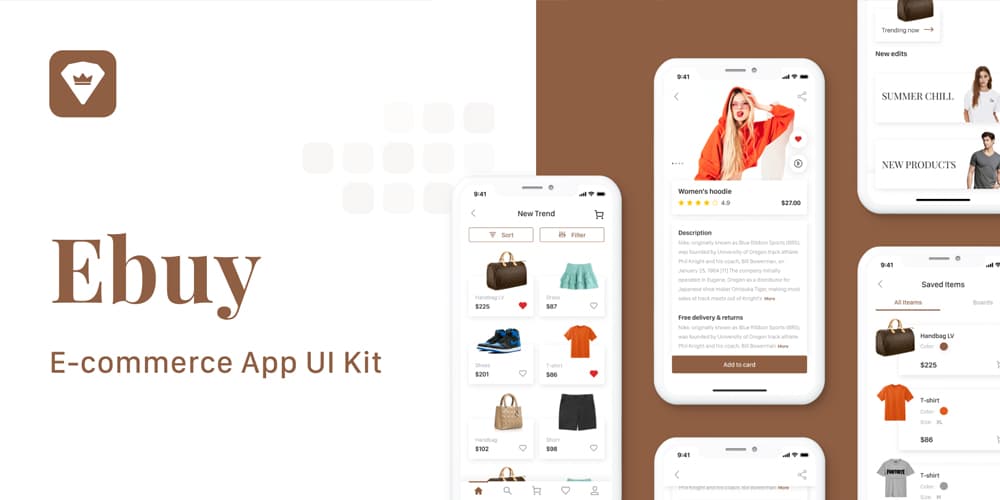 Ebuy E commerce App UI Kit