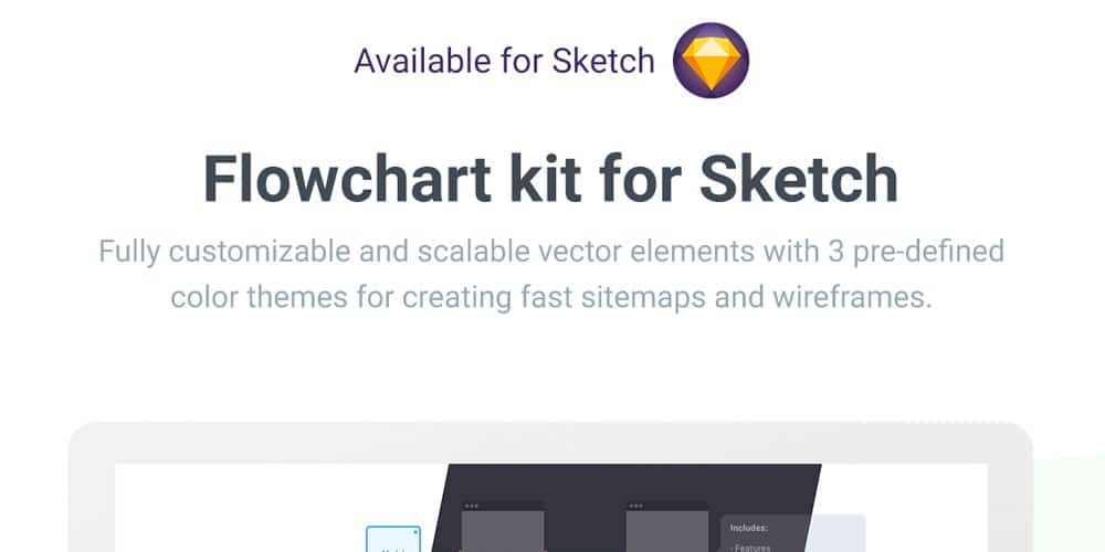Flowchart kit for Sketch