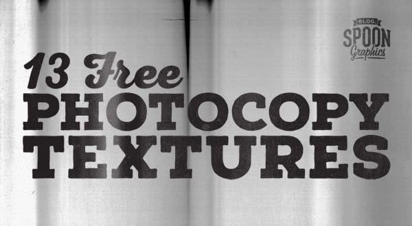 Free High Resolution Grungy Photocopy Textures