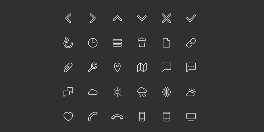 Free Line Icons