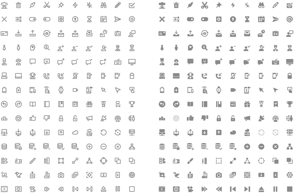 Free Material Design Icons