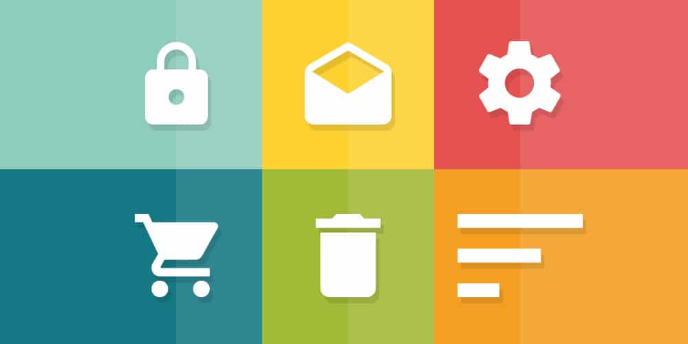 Free Material Icons PSD