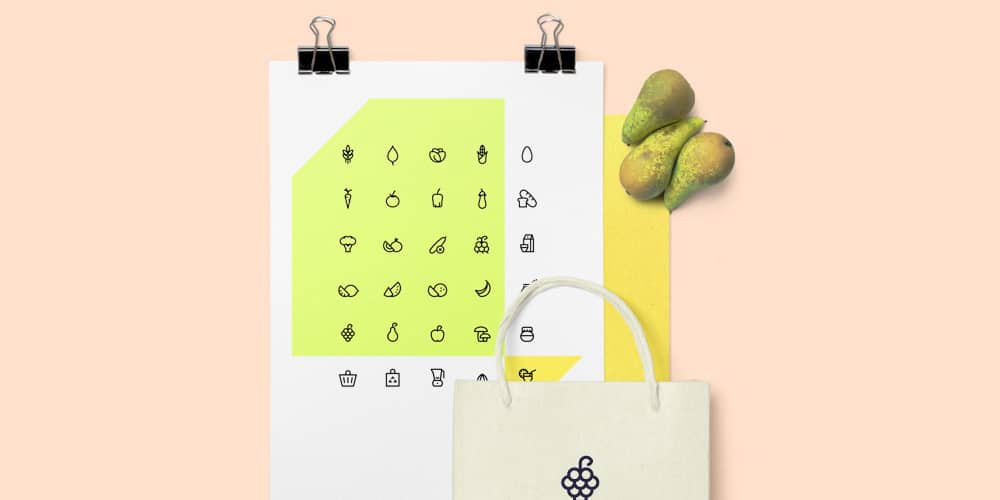 Free Organic Food Icons