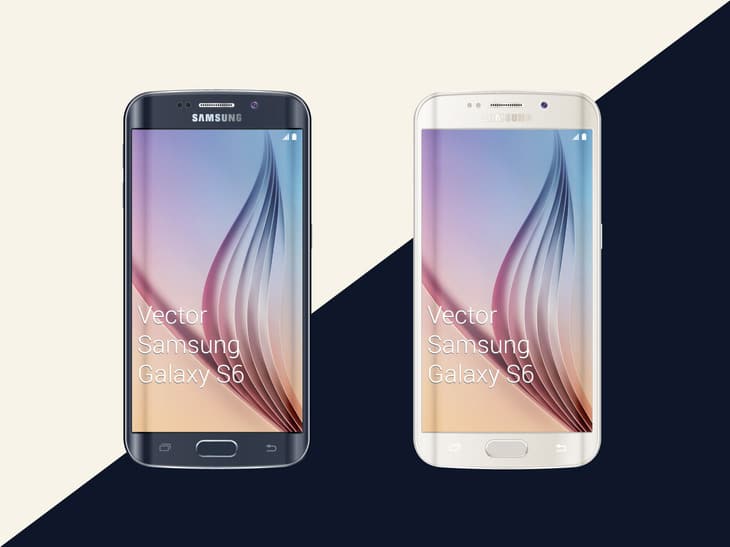 Free Samsung Galaxy S6 Mockup PSD