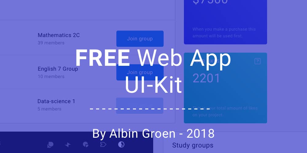 Free Web App UI Kit