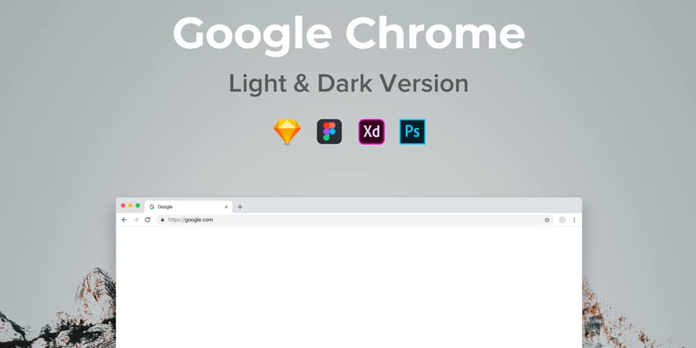 Google Chrome Mockup