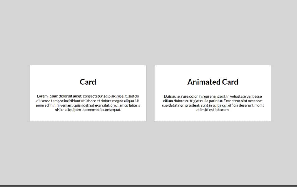 Material Design Cards