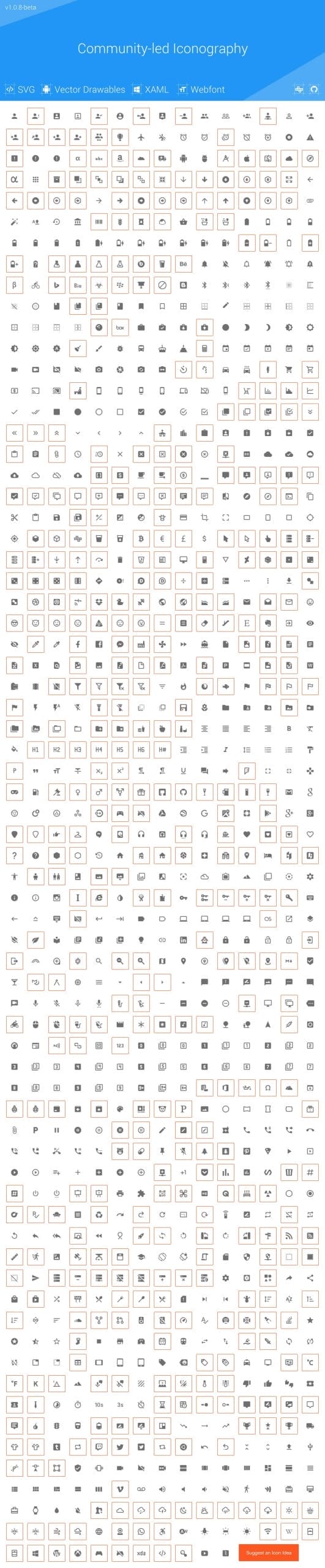 Material Design Icons