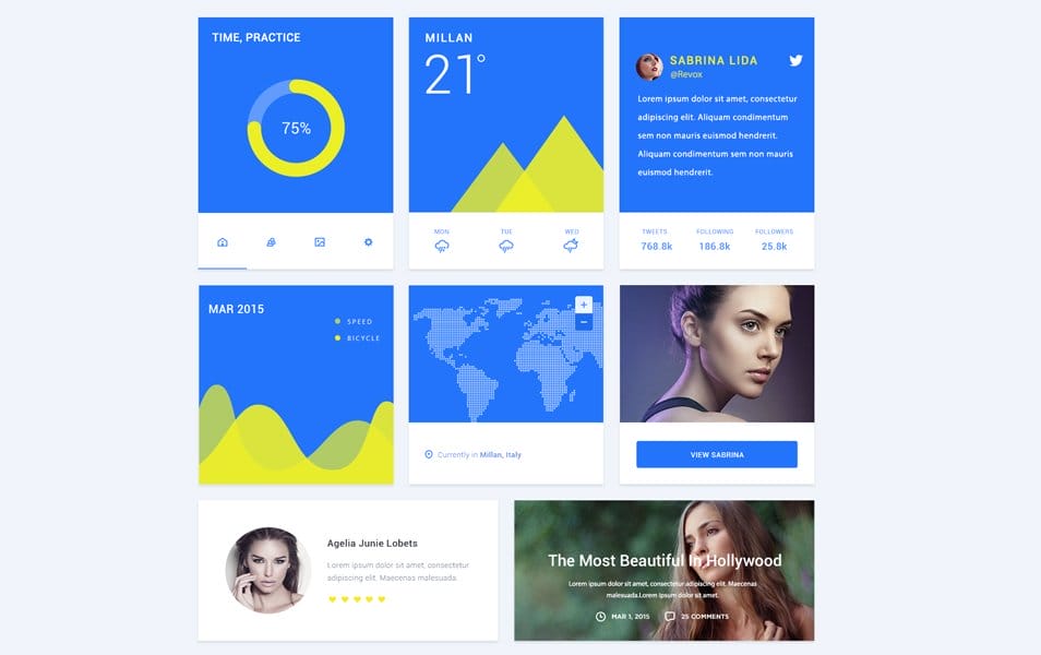 Material Design UI Kit