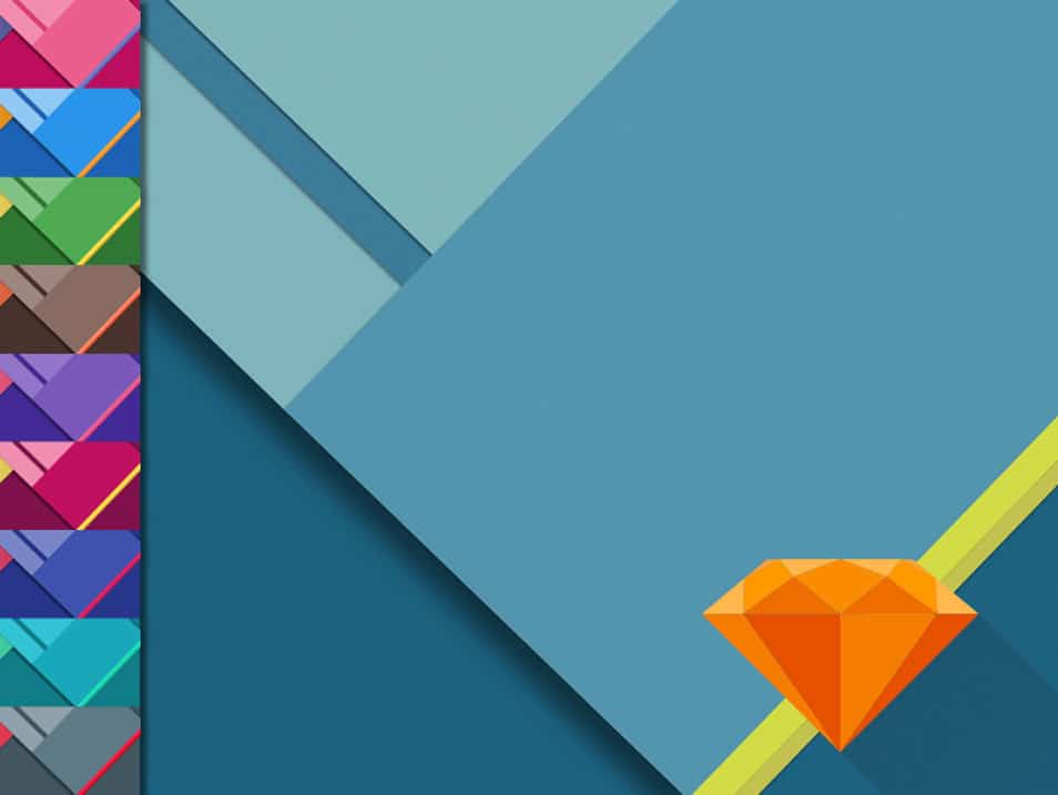 Material Design Wallpaper [Free .Sketch Template]