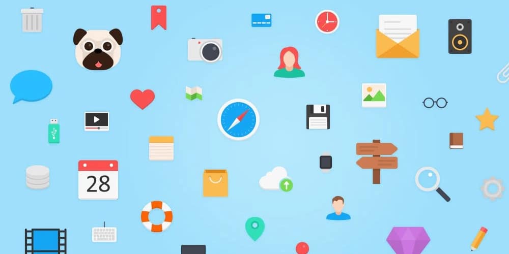 Mega Flagship Free Icons