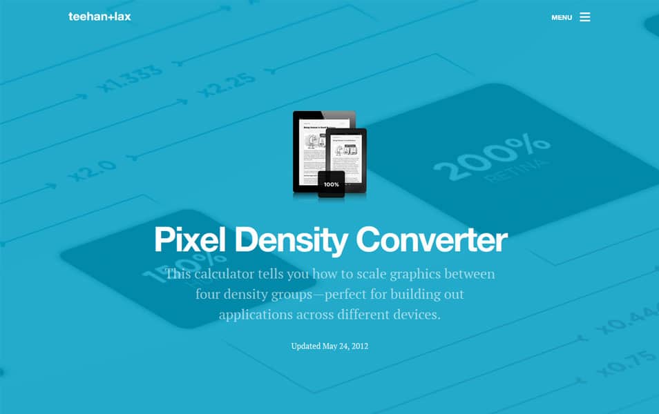 Pixel Density Converter