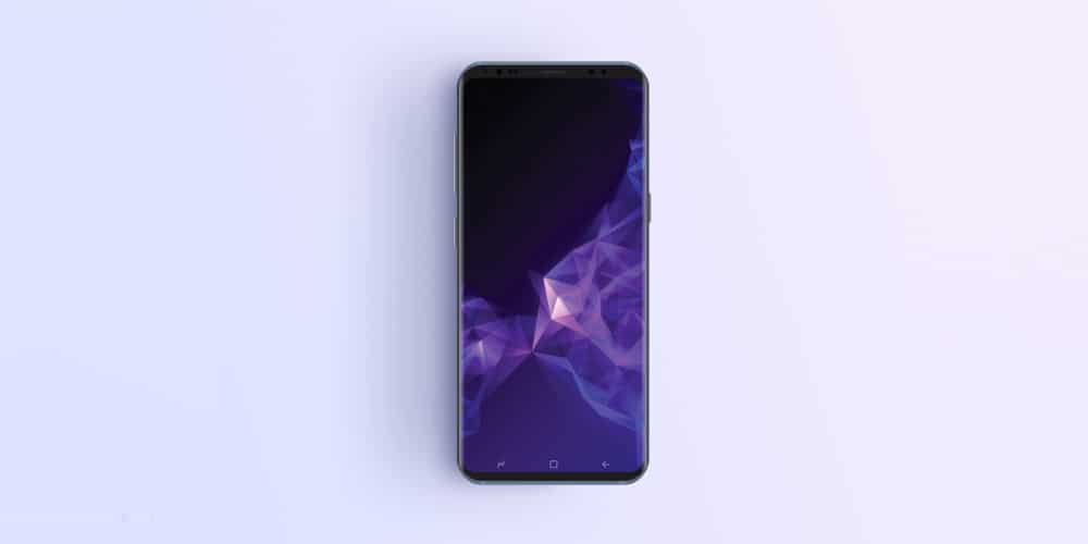 Samsung S9 Phone Mockup