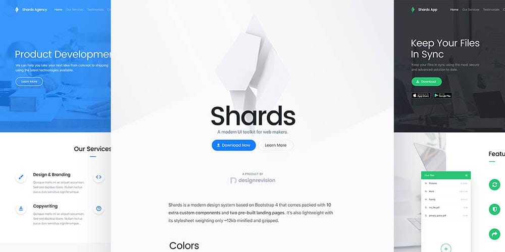 Shards Bootstrap 4 UI Toolkit