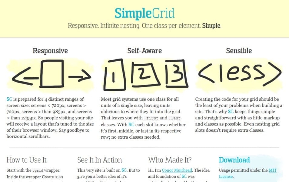 SimpleGrid