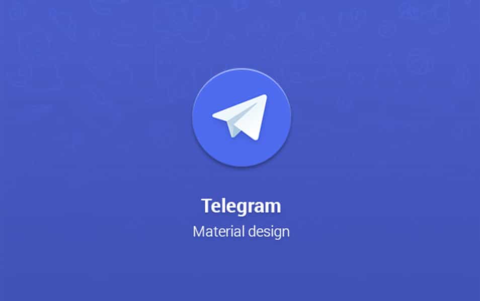 Telegram Material design for Android