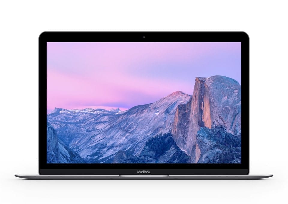 The MacBook Mockup PSD