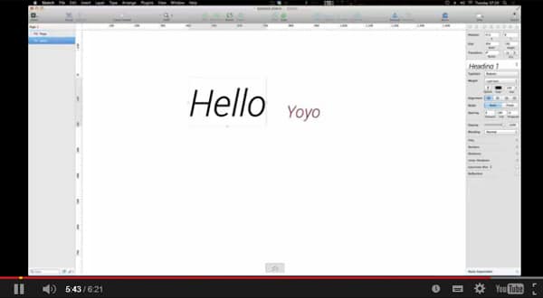 Using Text Styles In Sketch 3