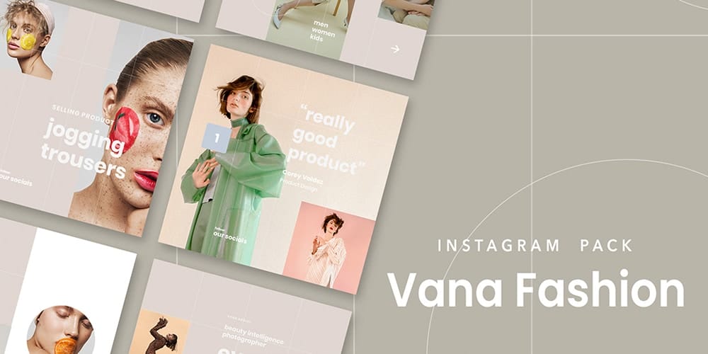 Vana Fashion Instagram Templates