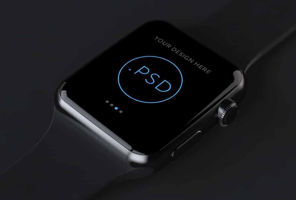 Apple Watch Free Mockup PSD