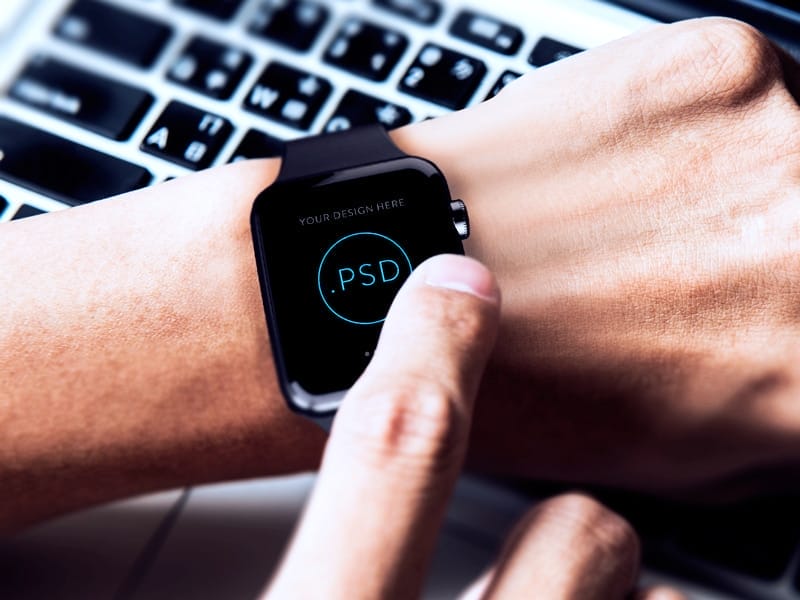 Apple Watch Mockup PSD