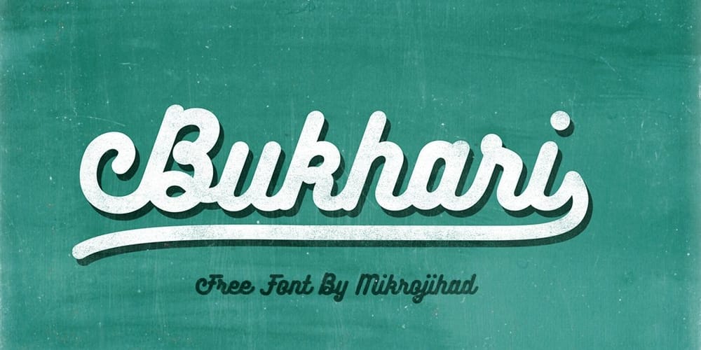 Bukhari Script - Free Font