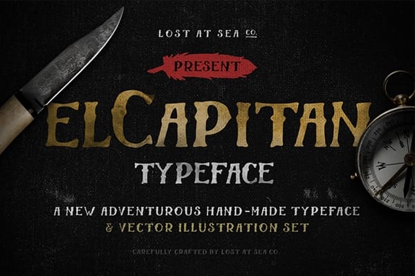 El-Capitan-Free-Hand-Drawn-Font