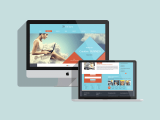 Free Corporate and Business Web Templates PSD