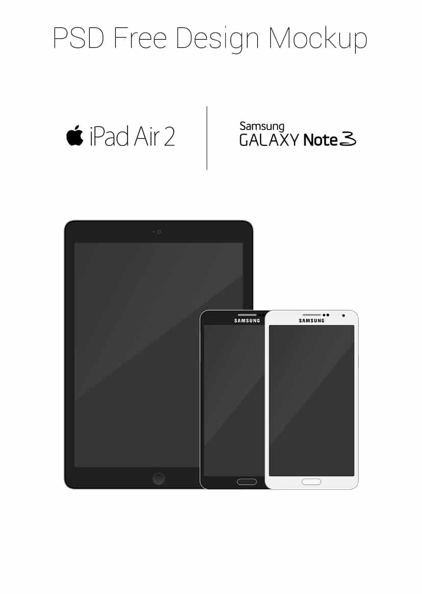 Free Design Mockup PSD