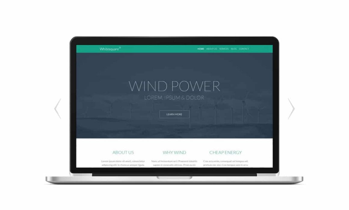 Free Corporate And Business Web Templates PSD