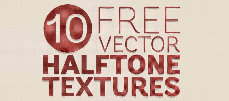 Free Vector Halftone Texture Backgrounds