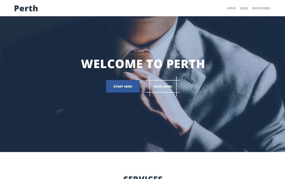 Perth Responsive WordPress Theme