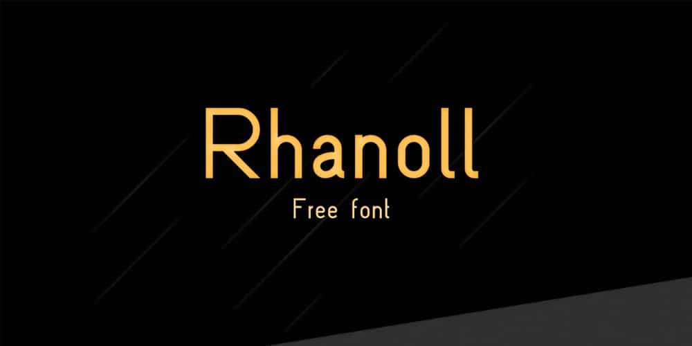 Rhanoll Free Font