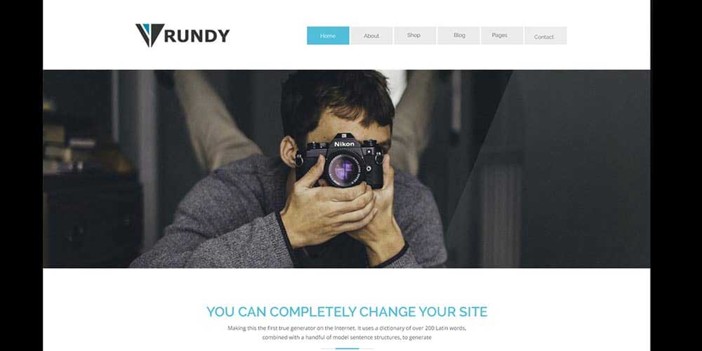 Rundy Free Corporate Website Template
