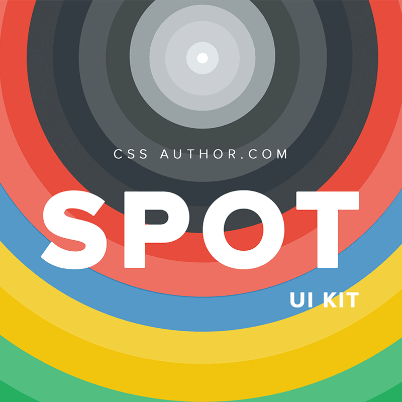 SPOT UI Kit PSD